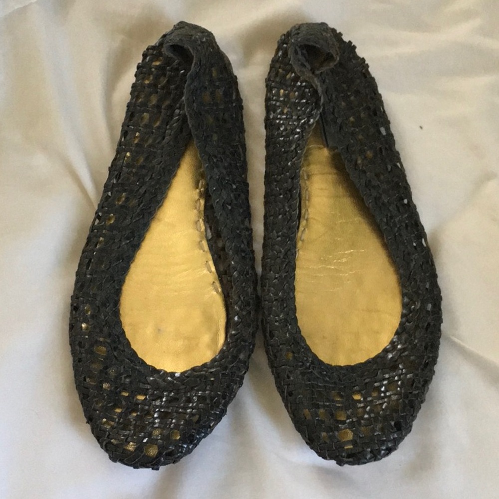 Prada Woven Flats